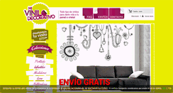 Desktop Screenshot of mivinilodecorativo.com